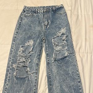 womens flare leg jeans